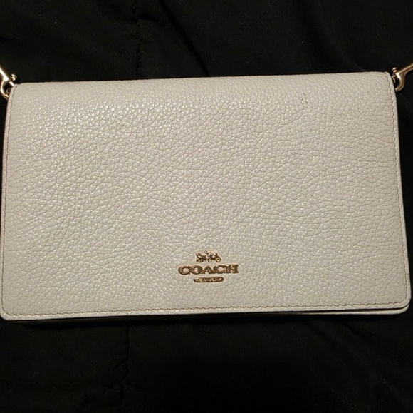 Blush PINK Coach CROSSBODY WALLET - Picture 1 of 4